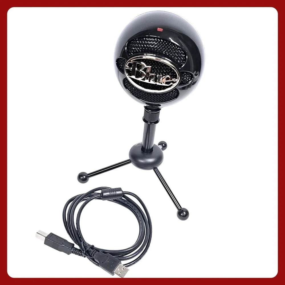 Blue Microphones Snowball USB Microphone‎ Black Gloss Mic SZ OS